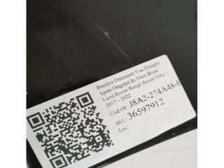 bontott LAND ROVER RANGE ROVER VELAR Jobb hátsó Ajtó Díszléc