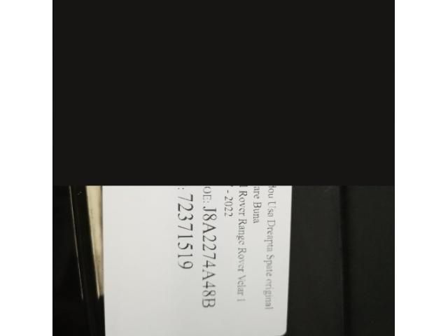 bontott LAND ROVER RANGE ROVER VELAR Jobb hátsó Ajtó Díszléc