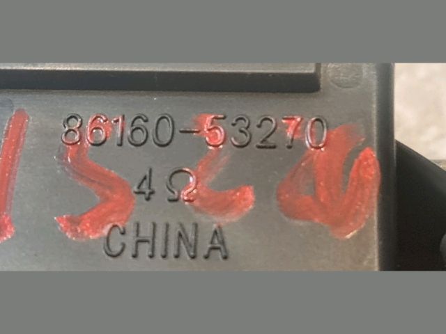 bontott LEXUS IS Bal hátsó Magassugárzó Hangszóró