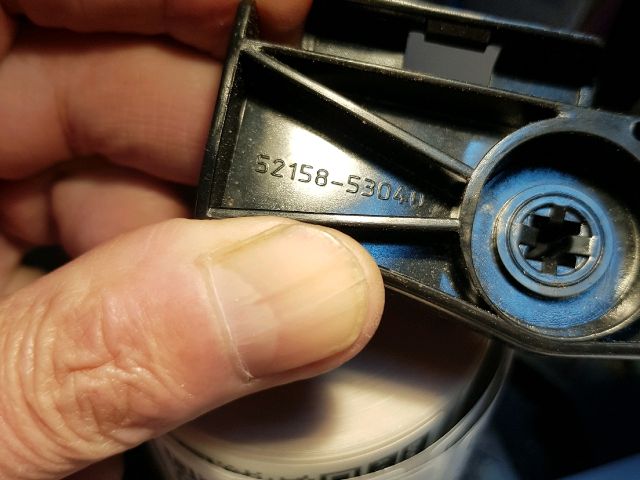 bontott LEXUS IS Bal hátsó Oldal Lökhárító Tartó (Műanyag)