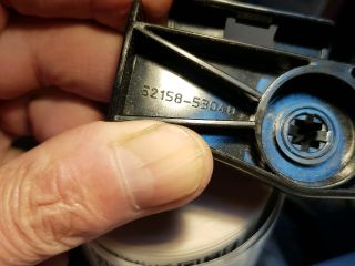 bontott LEXUS IS Bal hátsó Oldal Lökhárító Tartó (Műanyag)