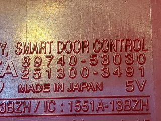 bontott LEXUS IS Riasztó Központ