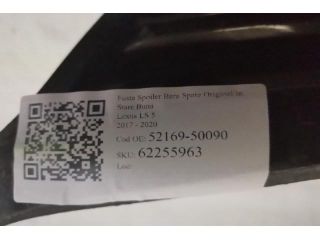 bontott LEXUS LS Hátsó Lökhárító Alsó (Műanyag)