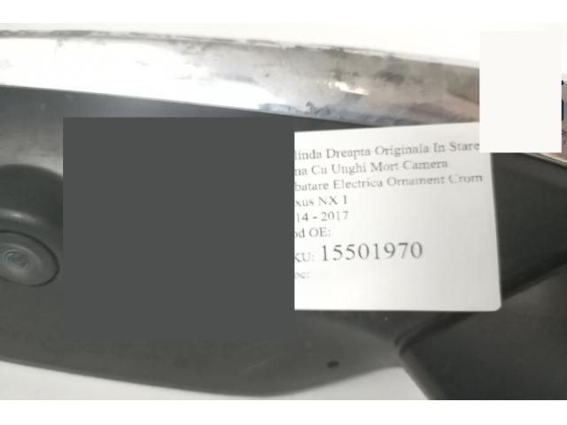 bontott LEXUS NX Jobb Visszapillantó Tükör (Elektromos)