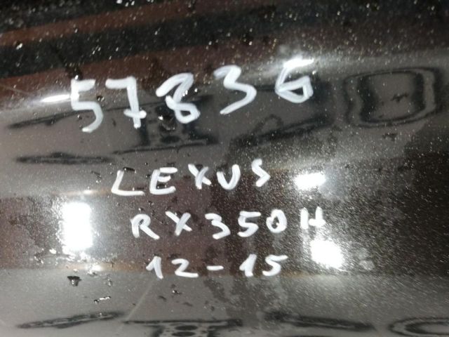 bontott LEXUS RX Bal hátsó Ajtó (Üres lemez)