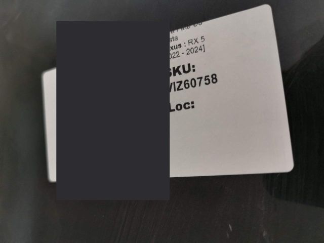 bontott LEXUS RX Első Lökhárító (Részeivel)