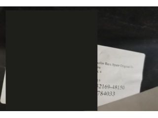 bontott LEXUS RX Hátsó Lökhárító Alsó (Műanyag)