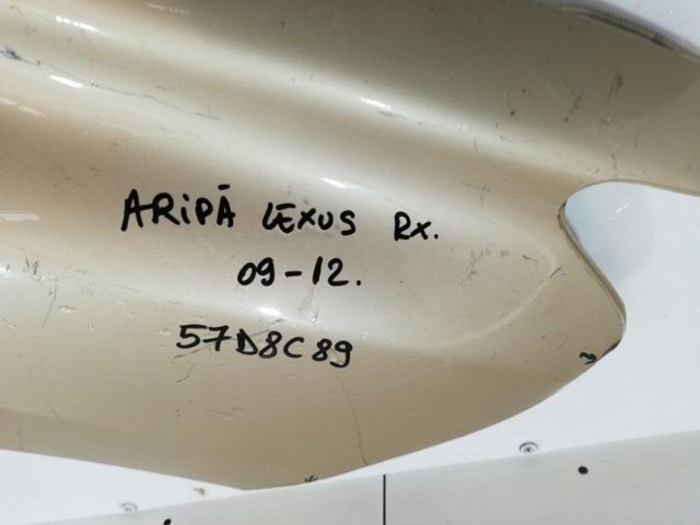 bontott LEXUS RX Jobb első Sárvédő