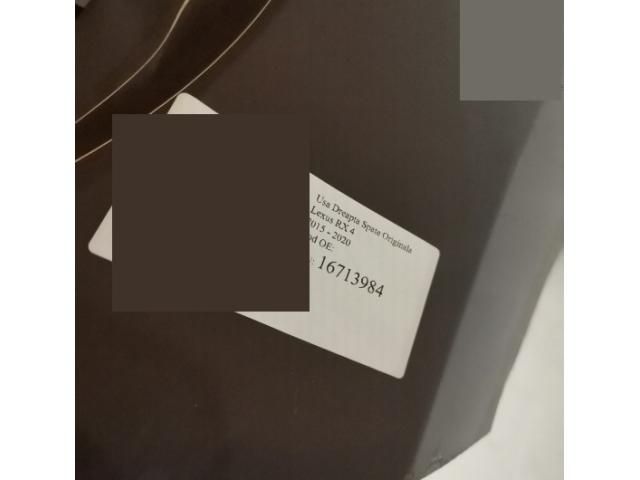 bontott LEXUS RX Jobb hátsó Ajtó (Üres lemez)