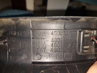 bontott LEXUS RX Jobb hátsó Belső Küszöb Burkolat