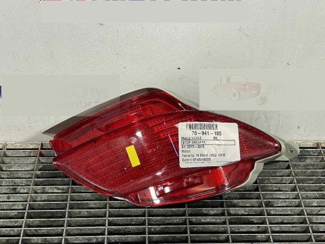 bontott LEXUS RX Jobb Hátsó Lámpa