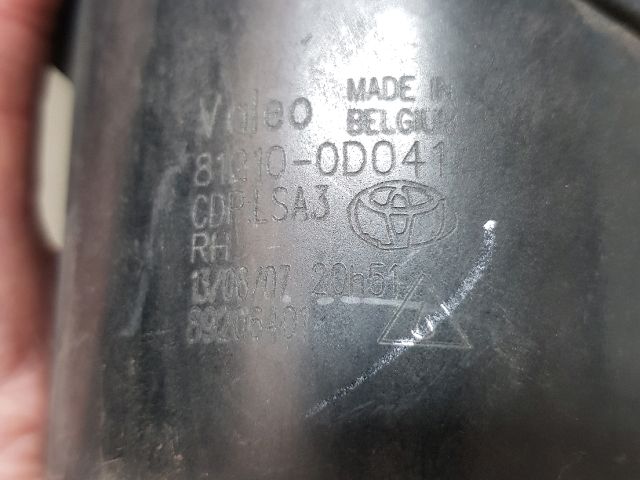 bontott LEXUS RX Jobb Ködfényszóró