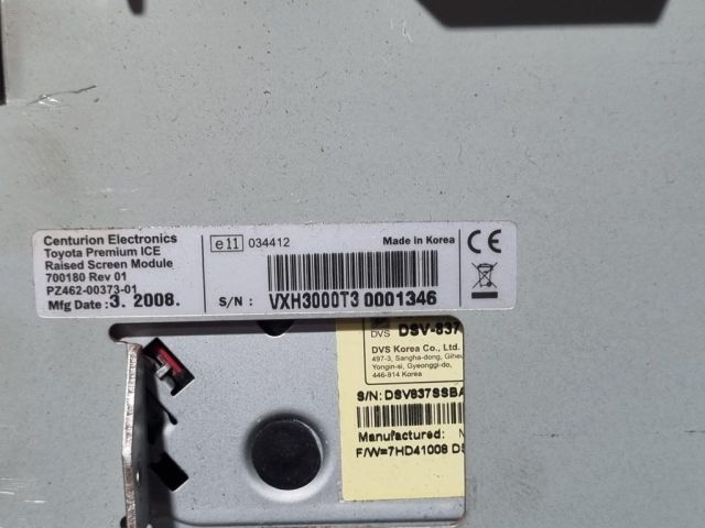 bontott LEXUS RX Multifunkciós Kijelző