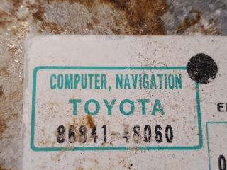 bontott LEXUS RX Navigációs Fejegység