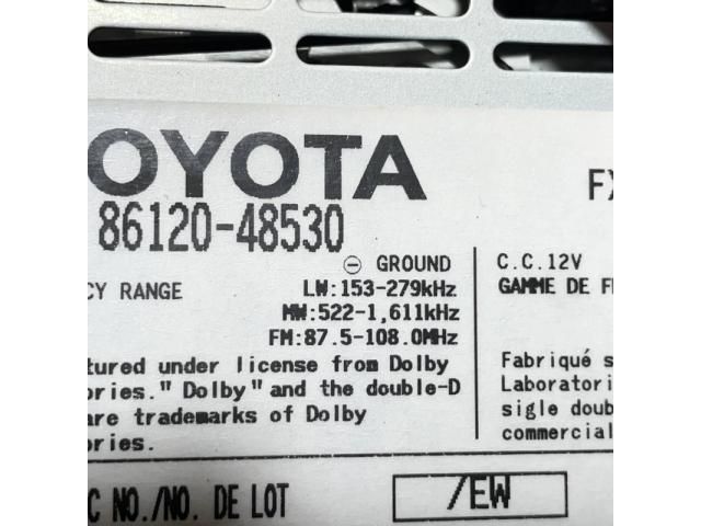 bontott LEXUS RX Rádió / CD