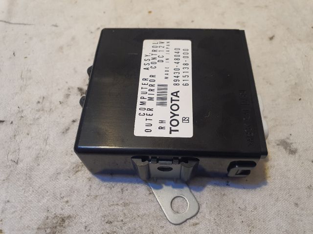 bontott LEXUS RX Tükör Állító Elektronika