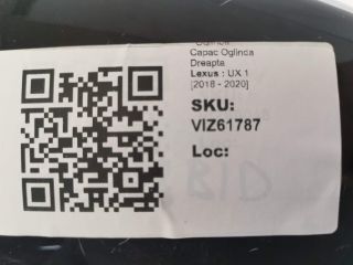 bontott LEXUS UX Jobb Visszapillantó Tükör Burkolat