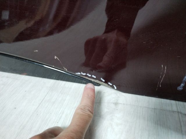 bontott LUCID AIR Bal hátsó Ajtó (Üres lemez)