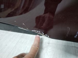 bontott LUCID AIR Bal hátsó Ajtó (Üres lemez)