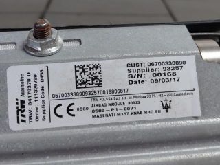 bontott MASERATI GHIBLI Bal Térdlégzsák