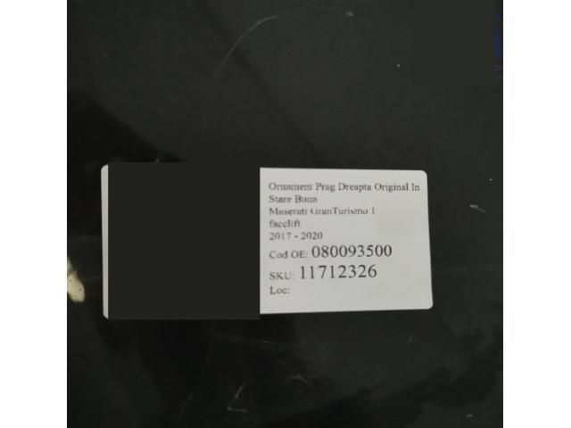 bontott MASERATI GRAN TURISMO Jobb Küszöb