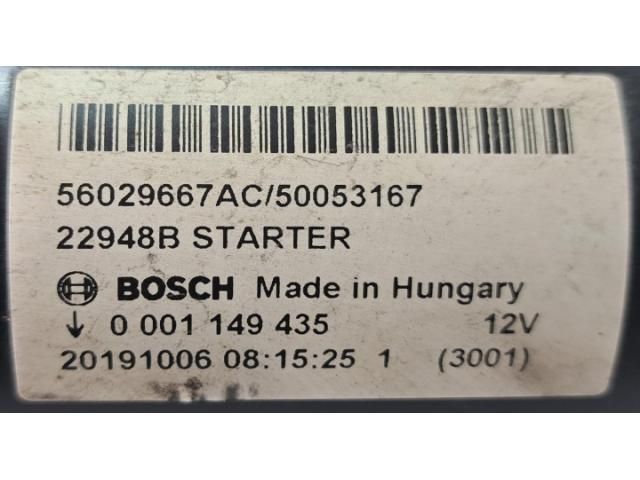 bontott MASERATI LEVANTE Önindító