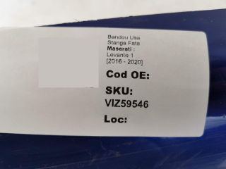 bontott MASERATI LEVANTE Bal első Ajtó Díszléc