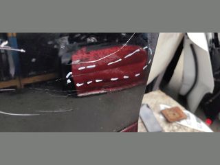 bontott MASERATI LEVANTE Bal első Ajtó (Üres lemez)