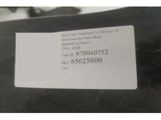 bontott MASERATI LEVANTE Első Lökhárító (Részeivel)