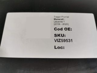 bontott MASERATI LEVANTE Vízhűtő Radiátor Tartó