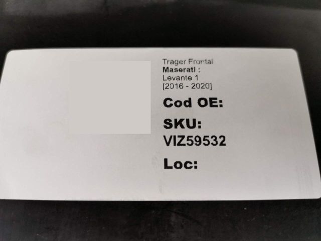 bontott MASERATI LEVANTE Vízhűtő Radiátor Tartó