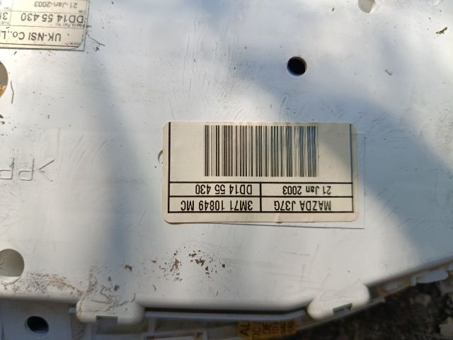 bontott MAZDA 2 Kilométeróra