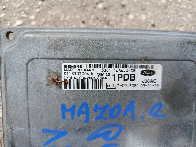 bontott MAZDA 2 Motorvezérlő