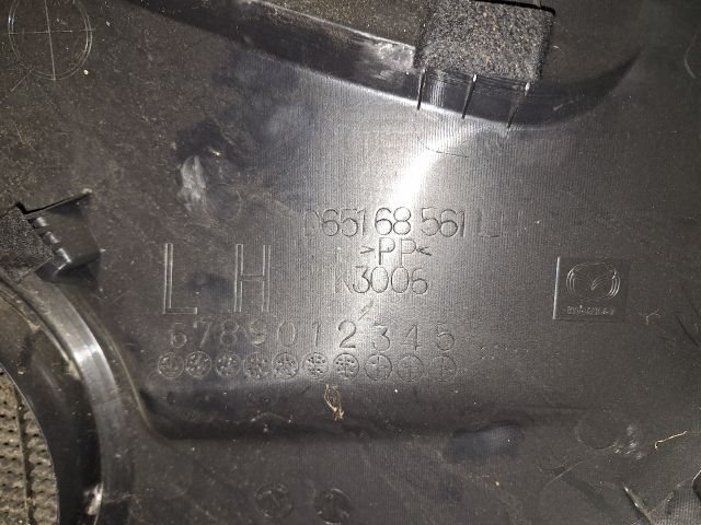 bontott MAZDA 2 Bal hátsó Ajtó Kárpit