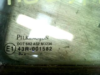 bontott MAZDA 2 Jobb C Oszlop Oldalablak Üveg