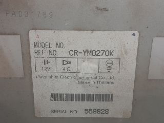 bontott MAZDA 2 Rádió / CD