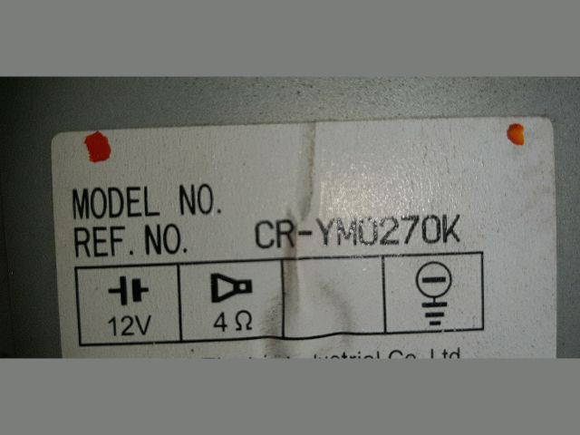 bontott MAZDA 2 Rádió / CD