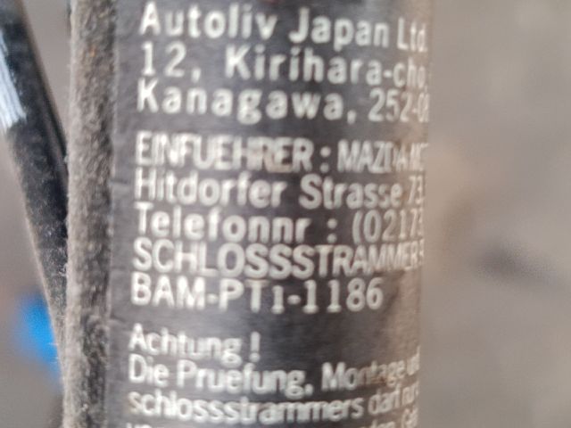 bontott MAZDA 3 Bal első Övfeszítő