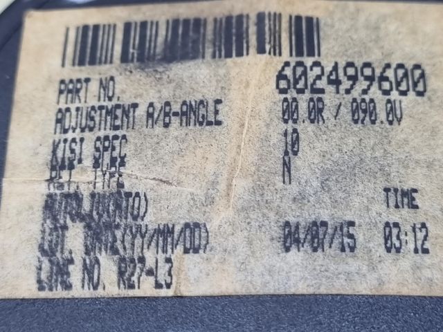 bontott MAZDA 3 Bal hátsó Biztonsági Öv