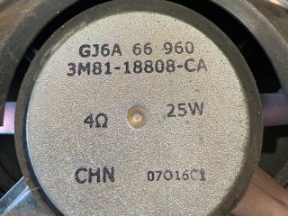 bontott MAZDA 3 Bal hátsó Hangszóró