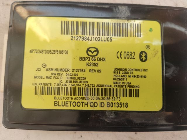 bontott MAZDA 3 Bluetooth Elektronika