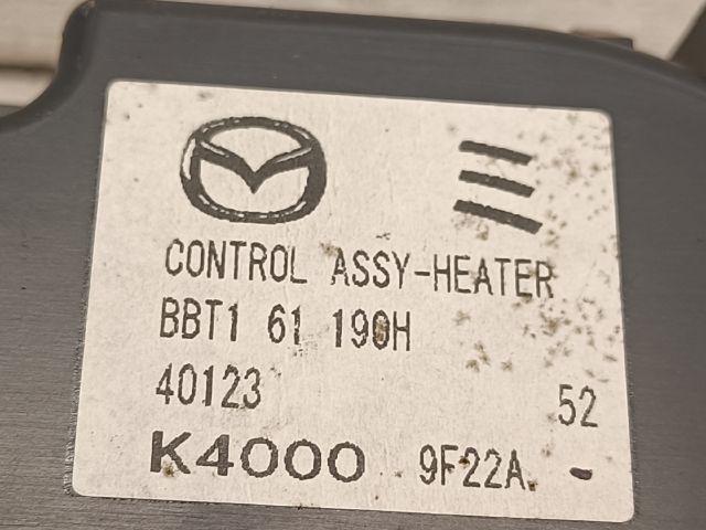 bontott MAZDA 3 Fűtéskapcsoló (manuális klímás)