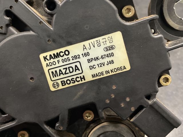bontott MAZDA 3 Hátsó Ablaktörlő Motor