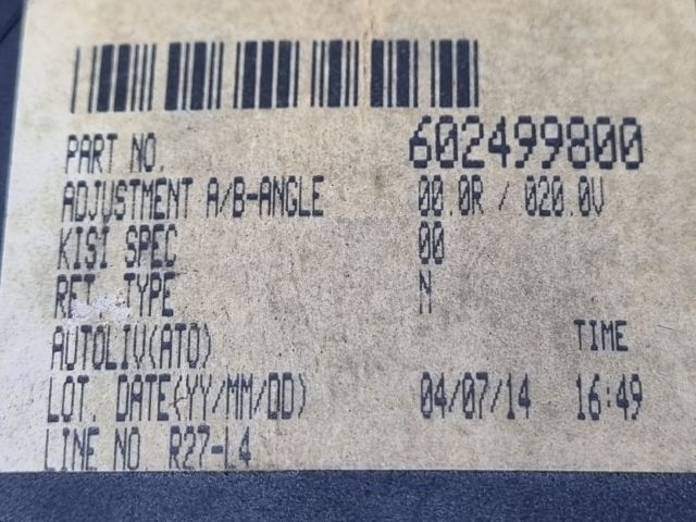 bontott MAZDA 3 Hátsó középső Biztonsági Öv