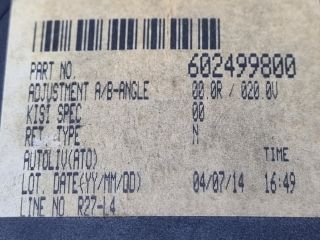 bontott MAZDA 3 Hátsó középső Biztonsági Öv