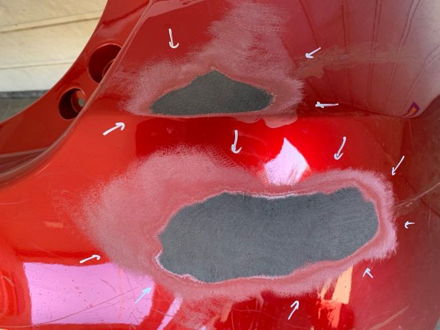 bontott MAZDA 3 Hátsó Lökhárító (Üresen)