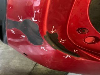 bontott MAZDA 3 Hátsó Lökhárító (Üresen)