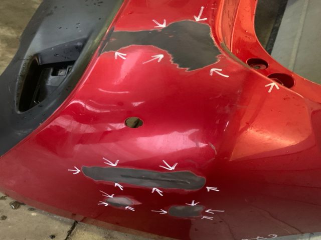 bontott MAZDA 3 Hátsó Lökhárító (Üresen)