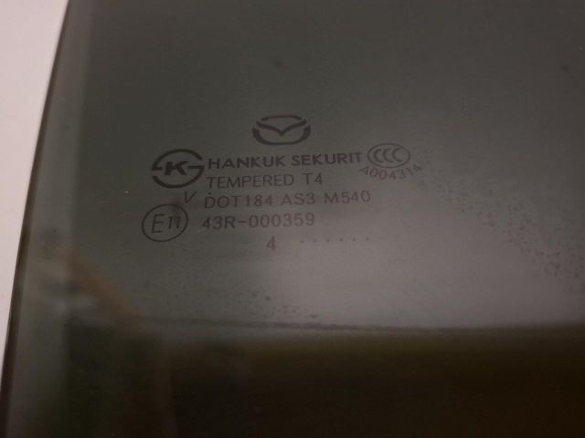 bontott MAZDA 3 Jobb hátsó Ablak