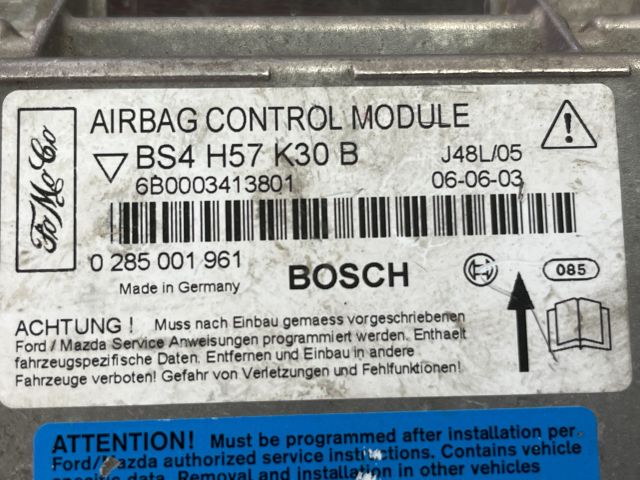 bontott MAZDA 3 Légzsák Elektronika